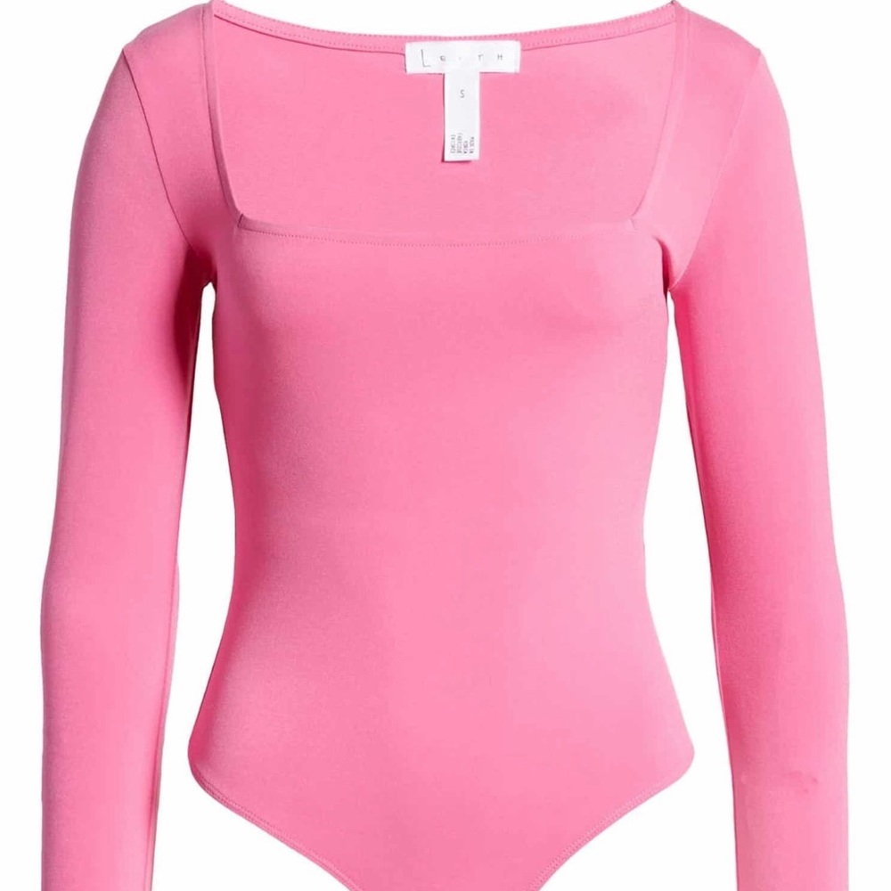 Leith Square Neck Long Sleeve Bodysuit